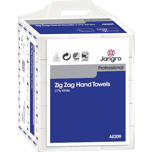Zig Zag Hand Towels (AE209)